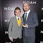 Gavin Casalegno and Darren Aronofsky at the NOAH Premier in NYC