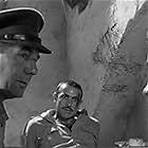 Sean Connery, Ian Bannen, and Michael Redgrave in The Hill (1965)