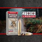 Straight Up Legendary Introducing the new 400 Legend A new straight-walled cartridge that’ll bring power and precision to your hunt.