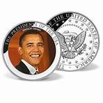 Barack Obama Commemorative Color Coin