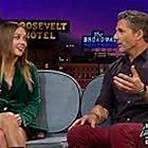 Eric Bana and Billie Lourd in The Late Late Show with James Corden (2015)