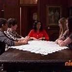 Mina Anwar, Jade Ramsey, Ana Mulvoy Ten, Brad Kavanagh, and Alex Sawyer in House of Anubis (2011)