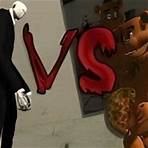 Slenderman vs Freddy Fazbear Slenderman vs bonecos de FNAF