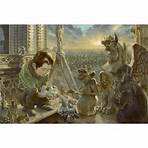 Heather Edwards Ltd Ed Canvas Giclee:"God Help the Outcasts -The Hunchback of Notre Dame"