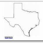 printable Texas outline map