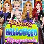 Princess Halloween Masquerade 2019 Vista as princesas para o Halloween