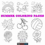 Free Summer Coloring Pages for Kids - 51 Printable Sheets
