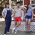 Mark Feuerstein, Marguerite Moreau, and Sarah Burns in Wet Hot American Summer: Ten Years Later (2017)