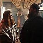 Nick Frost, Kelly Macdonald, and Samson Kayo in The Ghost of the Beast of Bodmin (2020)