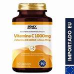 Vitamina C 1000Mg + Vitamina D 1000Ui + Zinco 29Mg 60 Cápsulas União Europeia Sidney Oliveira