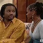 Malcolm-Jamal Warner and Karen Malina White in Malcolm & Eddie (1996)