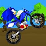 Cross Sonic Race Pilote a moto do Sonic