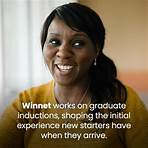 Winnet works on graduate inductions, shaping the initial experiences new starters have when they arrive.