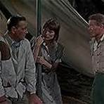 John Wayne, Red Buttons, and Elsa Martinelli in Hatari! (1962)