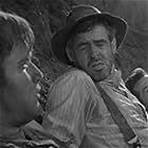 Jack Lord, Vic Morrow, and Robert Ryan in God's Little Acre (1958)