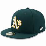 Men's Oakland Athletics New Era Green Road Authentic Collection On Field 59FIFTY Performance Fitted Hat