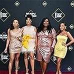 Tamera Mowry-Housley, Loni Love, Adrienne Houghton, and Jeannie Mai Jenkins at an event for The E! People's Choice Awards (2019)