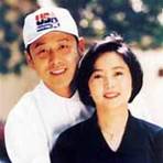 陈道明和妻子杜宪合影
