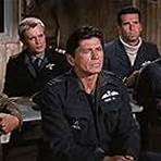 Charles Bronson, James Garner, John Leyton, David McCallum, and Nigel Stock in The Great Escape (1963)