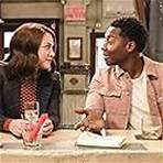 Violett Beane and Brandon Micheal Hall in The Princess and the Hacker (2020)