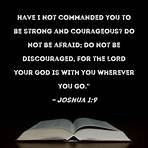 Joshua 1:9 - God Commissions Joshua