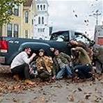 Eric Balfour, Adam Copeland, Richard Donat, John Dunsworth, Emma Lahana, and Lucas Bryant in Haven (2010)