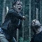 Iben Hjejle and Rasmus Hammerich in The Rain (2018)