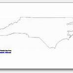 printable North Carolina outline map