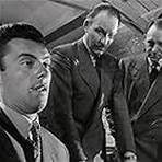 Dirk Bogarde, Bernard Lee, and Bruce Seton in The Blue Lamp (1950)