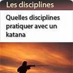 Quelles disciplines pratiquer avec un katana ou un iaito