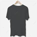 Premium black t shirt mockup PNG and PSD