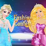 Elsa vs Barbie Fashion Contest Duelo de moda da Elsa e Barbie