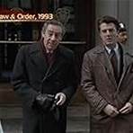 Jerry Orbach and Chris Noth in Law & Order (1990)