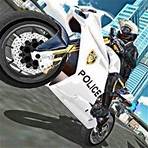 Police Motorbike Traffic Rider Dirija uma moto de policial