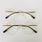 Armação de óculos de grau - Luisa Glow 3 pontos 80057 - dourado brilho dourado ponteira animal print