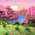 Minecraft Cherry Grove Live Wallpaper