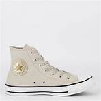 Tênis Converse Chuck Taylor All Star Hi Authentic Glam Bege Claro Ouro Claro CT17290001 | Converse All Star