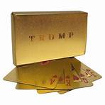 Gold Bar Playing Cards - Trump Store