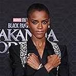 Letitia Wright at an event for Black Panther: Wakanda Forever (2022)