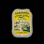 Sardines à l'Huile d'olive et Citron