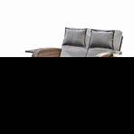 Multifunktions-Sofa 'Trinidad' braun/grau 117 x 90 x 90 cm