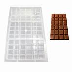 Forma de Chocolate em Polipropileno Tablete/Barra 50g - Cristal Formas| BarraDoce