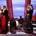 Ralph Macchio, Romeo Miller, Karina Smirnoff, and Chelsie Hightower in Dancing with the Stars (2005)
