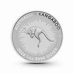 1 oz Australian Kangaroo Silbermünze - 1 Dollar Australien 2024