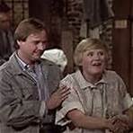 Nancy Cartwright and Derek McGrath in Cheers (1982)