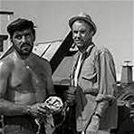 Mario Adorf and Ian Bannen in Station Six Sahara (1963)