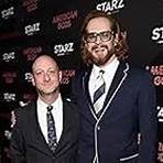 Bryan Fuller and Michael Green at an event for American Gods (2017)