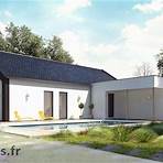 Atrium -Maison contemporaine de plain-pied