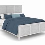 Hampton Collection High Tide 90 Degree Queen Bed Set in Chalk and White - John Thomas Furniture