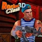 Rocket Clash 3D Batalha multiplayer no esgoto